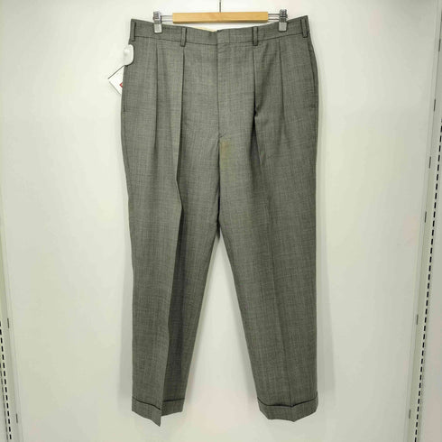 テイジンメンズショップ TEIJIN Loro Piana Super 120's ウール100 背抜き 3B テーラードジャケット + 2タック スラックス メンズ 100SP6