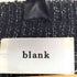 blank ラメ加工 Vネックニット メンズ