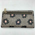 ケイトスペードニューヨーク kate spade NEW YORK ステイシー ヘリンボーンフラワープリント キャンバス ラージスリム バイフォールド ウォレット 花柄 二つ折り 長財布 レディース