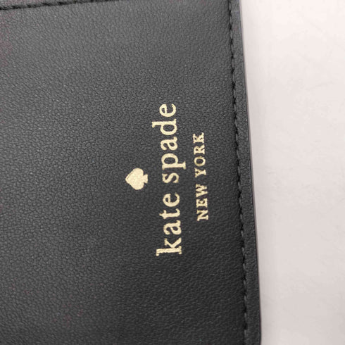 ケイトスペードニューヨーク kate spade NEW YORK ステイシー ヘリンボーンフラワープリント キャンバス ラージスリム バイフォールド ウォレット 花柄 二つ折り 長財布 レディース