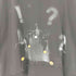 アンセルム ANCELLM 23AW ZIP-UP HOODIE BLACK 裏地 ワッフル サーマル ダメージ 加工 ダブルフェイス ジップ フーディー パーカー バック ペイント ステッチ 装飾 カスタム メンズ JPN:2