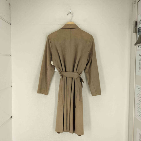 ザラ ZARA フェイクスエードコート レディース S