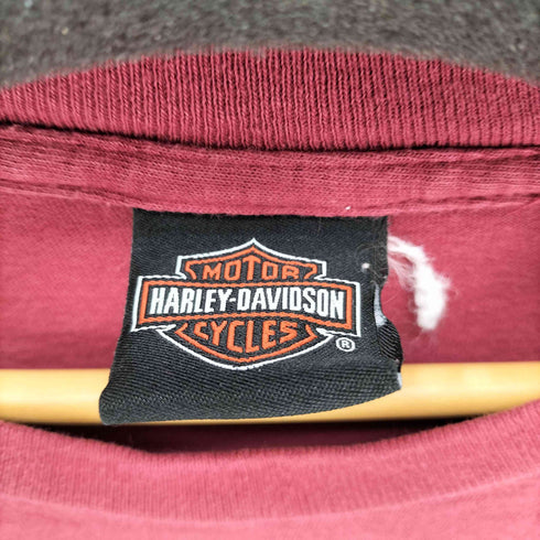 ハーレーダビッドソン HARLEY-DAVIDSON プリントクルーネック 半袖Tシャツ メンズ