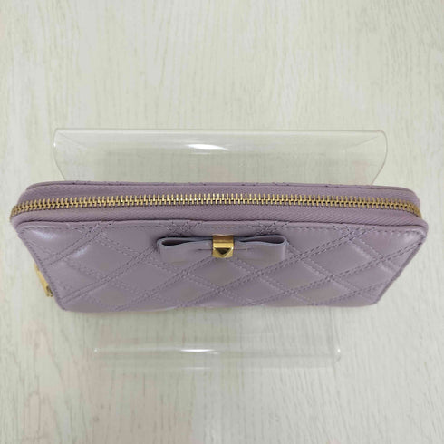 マークジェイコブス MARC JACOBS キルティングレザー ロングウォレット レディース