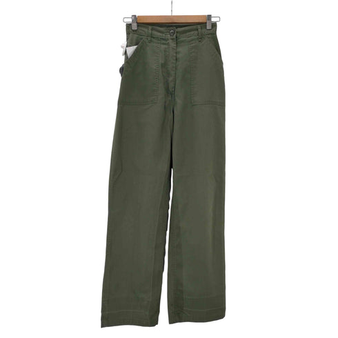ユーエスアーミー U.S. ARMY 80S OG-507 Utility Trousers ユーティリティー ベイカー トラウザーズ パンツ IDEAL ジップ レディース 12L31