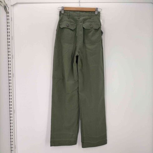 ユーエスアーミー U.S. ARMY 80S OG-507 Utility Trousers ユーティリティー ベイカー トラウザーズ パンツ IDEAL ジップ レディース 12L31