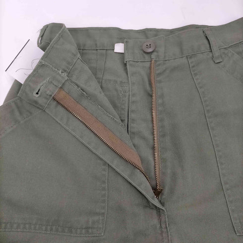ユーエスアーミー U.S. ARMY 80S OG-507 Utility Trousers ユーティリティー ベイカー トラウザーズ パンツ IDEAL ジップ レディース 12L31