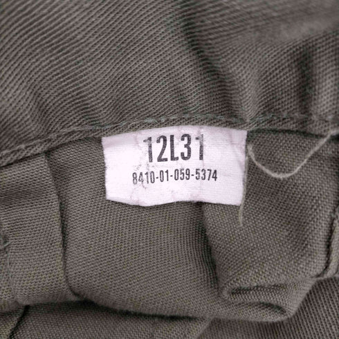 ユーエスアーミー U.S. ARMY 80S OG-507 Utility Trousers ユーティリティー ベイカー トラウザーズ パンツ IDEAL ジップ レディース 12L31