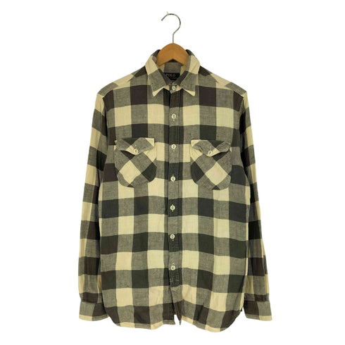 ポロラルフローレン POLO RALPH LAUREN ブロックチェック フラップポケット L/S シャツ メンズ