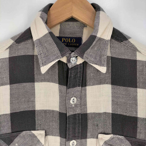 ポロラルフローレン POLO RALPH LAUREN ブロックチェック フラップポケット L/S シャツ メンズ