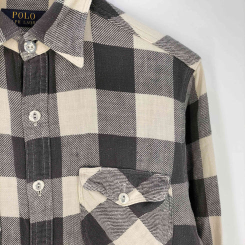 ポロラルフローレン POLO RALPH LAUREN ブロックチェック フラップポケット L/S シャツ メンズ