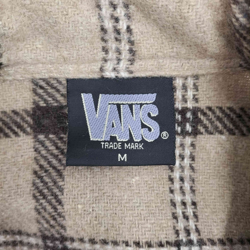 バンズ VANS 00S チェック ジップアップ ジャケット フラップポケット メンズ JPN:M