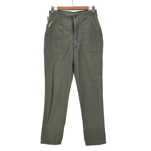 ユーエスアーミー U.S. ARMY 60-70S Utility Trousers ユーティリティー ベイカー トラウザーズ パンツ コットン サテン メンズ