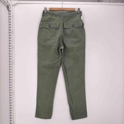 ユーエスアーミー U.S. ARMY 60-70S Utility Trousers ユーティリティー ベイカー トラウザーズ パンツ コットン サテン メンズ