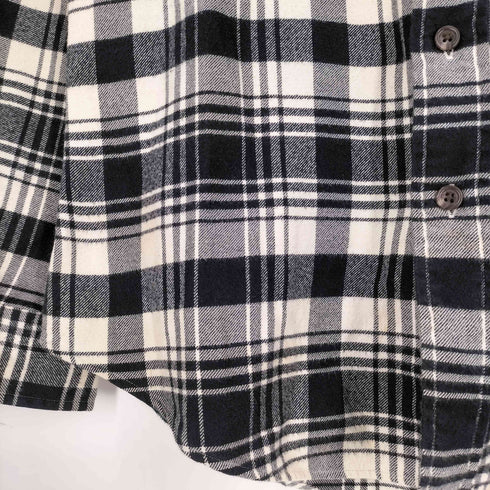 ポロラルフローレン POLO RALPH LAUREN エルボーパッチ ブロックチェック ネルシャツ メンズ