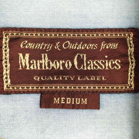 マルボロクラシックス Marlboro Classics 90S シャンブレーシャツ メンズ JPN:M
