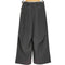 Nothingnoth Diagonal pleats wide dark trouser メンズ 1