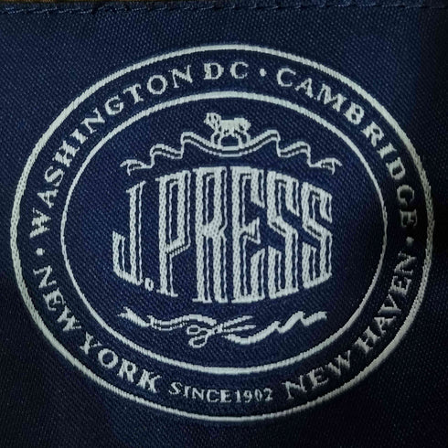 ジェイプレス J.PRESS 襟コーズ ヘリンボーン キルティングジャケット メンズ import:L
