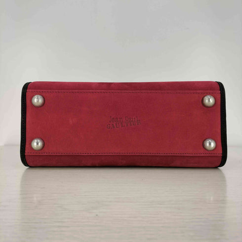 ジャンポールゴルチエ Jean Paul GAULTIER スエード ミニハンドバッグ メンズ