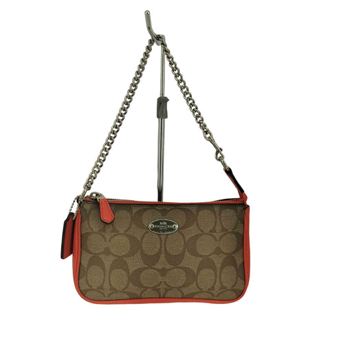 コーチ COACH シグネチャー チェーンショルダー ハンドバッグ レディース