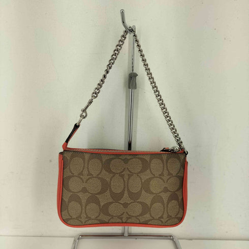 コーチ COACH シグネチャー チェーンショルダー ハンドバッグ レディース