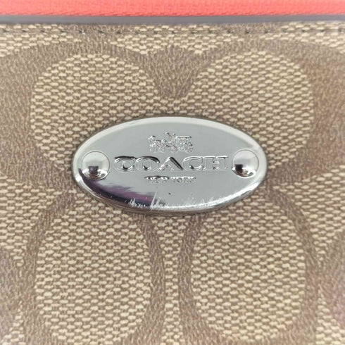 コーチ COACH シグネチャー チェーンショルダー ハンドバッグ レディース