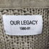 アワーレガシィー OUR LEGACY 1980-81 ショールカラー ニット カーディガン メンズ