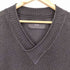 エーケイエム AKM EGYPTIAN cotton knit カットオフ Vネックプルオーバー メンズ JPN:L