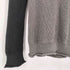 エーケイエム AKM EGYPTIAN cotton knit カットオフ Vネックプルオーバー メンズ JPN:L