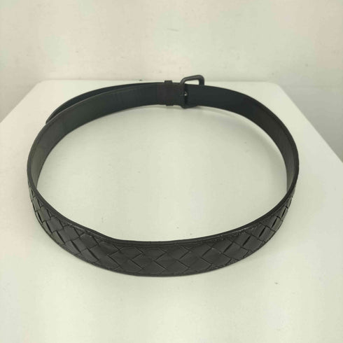 ボッテガヴェネタ BOTTEGA VENETA イントレチャートレザーベルト メンズ 95cm