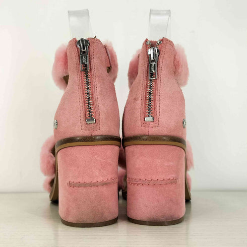 アグ UGG DEL REY FLUFF HEEL デル レイ フラッフ ヒール サンダル レディース 25