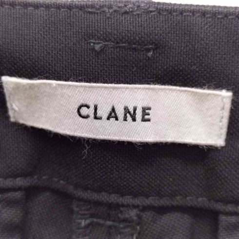 クラネ CLANE BACK PLEATS FLARE PANTS レディース JPN:1