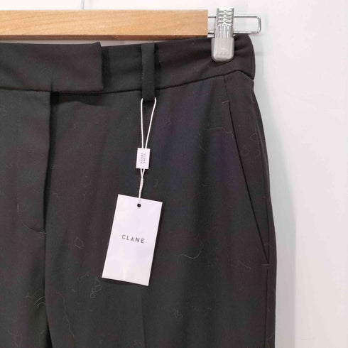 クラネ CLANE BACK PLEATS FLARE PANTS レディース JPN:1