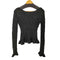 クラネ CLANE 25SS BOAT NECK CROCHET KNIT TOPS レディース JPN:2