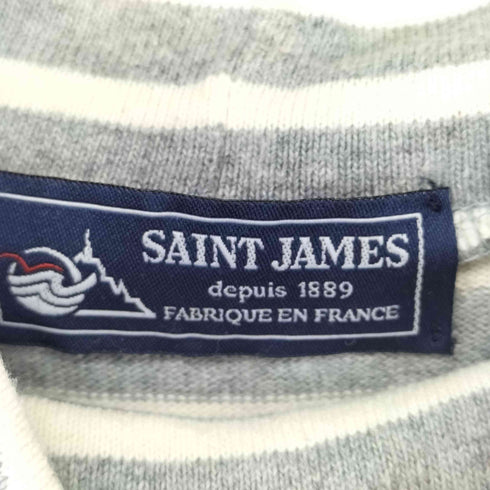 セントジェームス SAINT JAMES ボーダー ハイネック バスクシャツ レディース