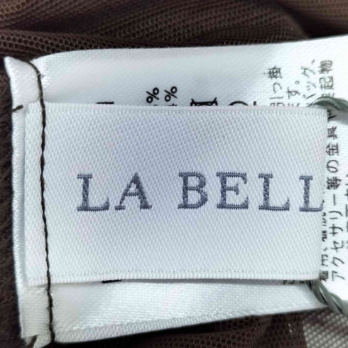ラベルエチュード la belle Etude タックパフスリーブチュールTOPS レディース FREE