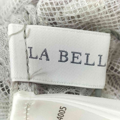 ラベルエチュード la belle Etude 総レースVネックオーバーTOPS レディース FREE