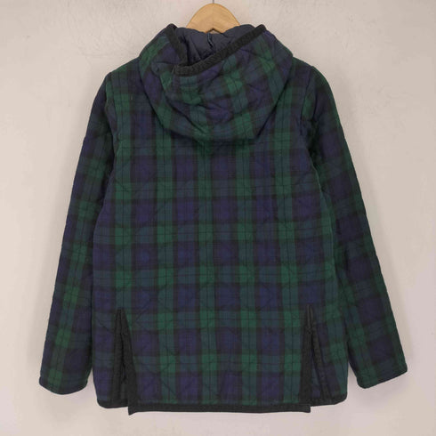ラベンハム LAVENHAM ブラックウォッチ フーデッド キルティングジャケット メンズ US:38