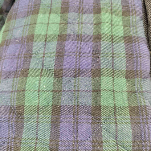 ラベンハム LAVENHAM ブラックウォッチ フーデッド キルティングジャケット メンズ US:38