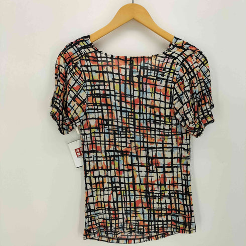 ポールスミスブラックレーベル Paul Smith BLACK LABEL 総柄 S/S カットソー レディース import:S