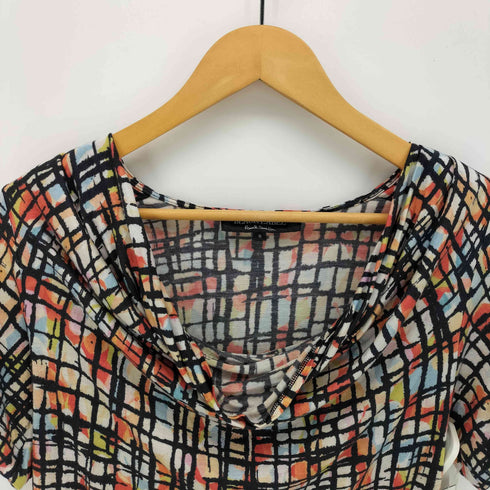 ポールスミスブラックレーベル Paul Smith BLACK LABEL 総柄 S/S カットソー レディース import:S
