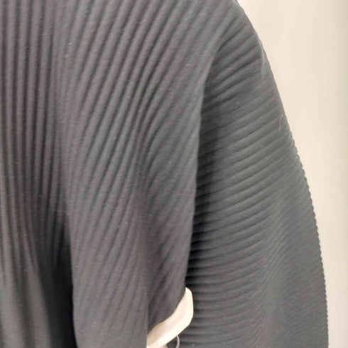 イッセイミヤケミー ISSEY MIYAKE me A-POC プリーツデザイン ロングスリーブ トップス Pleats design long-sleeved top レディース