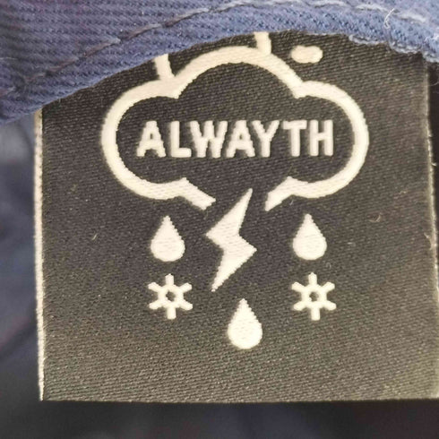 オールウェイズ ALWAYTH WAKE 刺繍入り キャップ メンズ