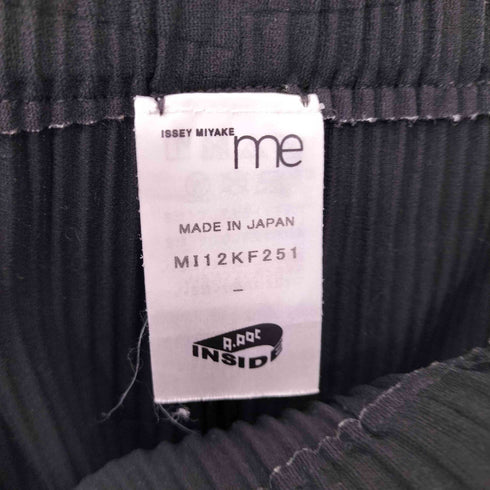 イッセイミヤケミー ISSEY MIYAKE me A-POC プリーツ ストレートパンツ Pleats Straight Easy Pants レディース