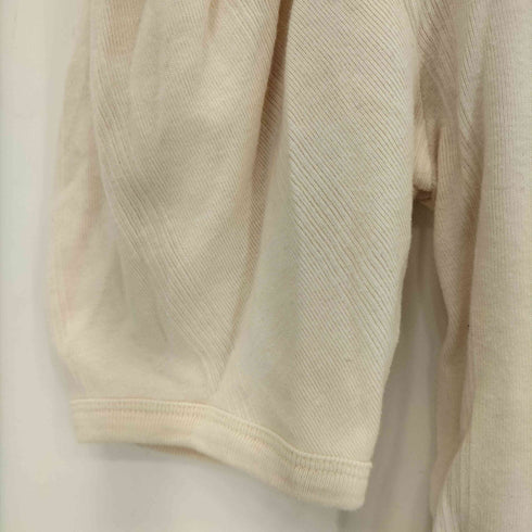 ロバートミラー ROBERT P.MILLER POOFY TOPS コットン パフスリーブ 半袖トップス レディース S