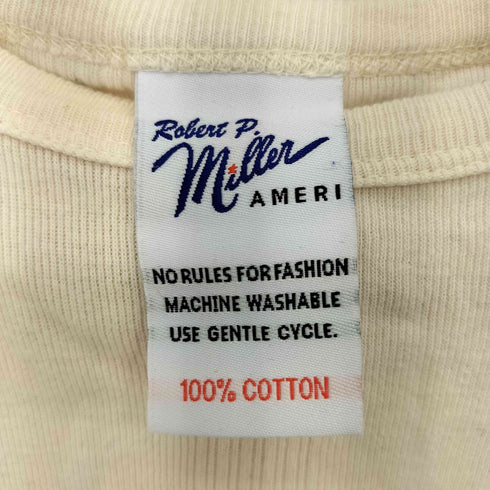 ロバートミラー ROBERT P.MILLER POOFY TOPS コットン パフスリーブ 半袖トップス レディース S