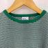 ロバートミラー ROBERT P.MILLER POOFY TOPS コットン ボーダー パフスリーブ 半袖トップス レディース S