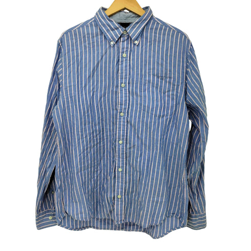 トミーヒルフィガー TOMMY HILFIGER ストライプボタンダウンシャツ メンズ JPN:XL
