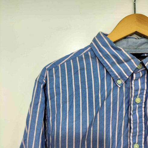 トミーヒルフィガー TOMMY HILFIGER ストライプボタンダウンシャツ メンズ JPN:XL