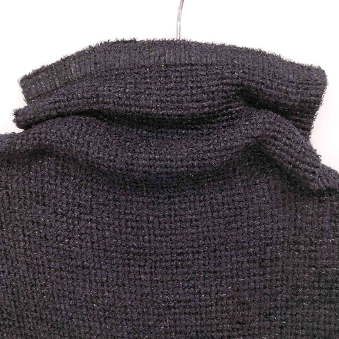 ミーイッセイミヤケ me ISSEY MIYAKE 11AW ボトルネック ラメプリーツトップ レディース